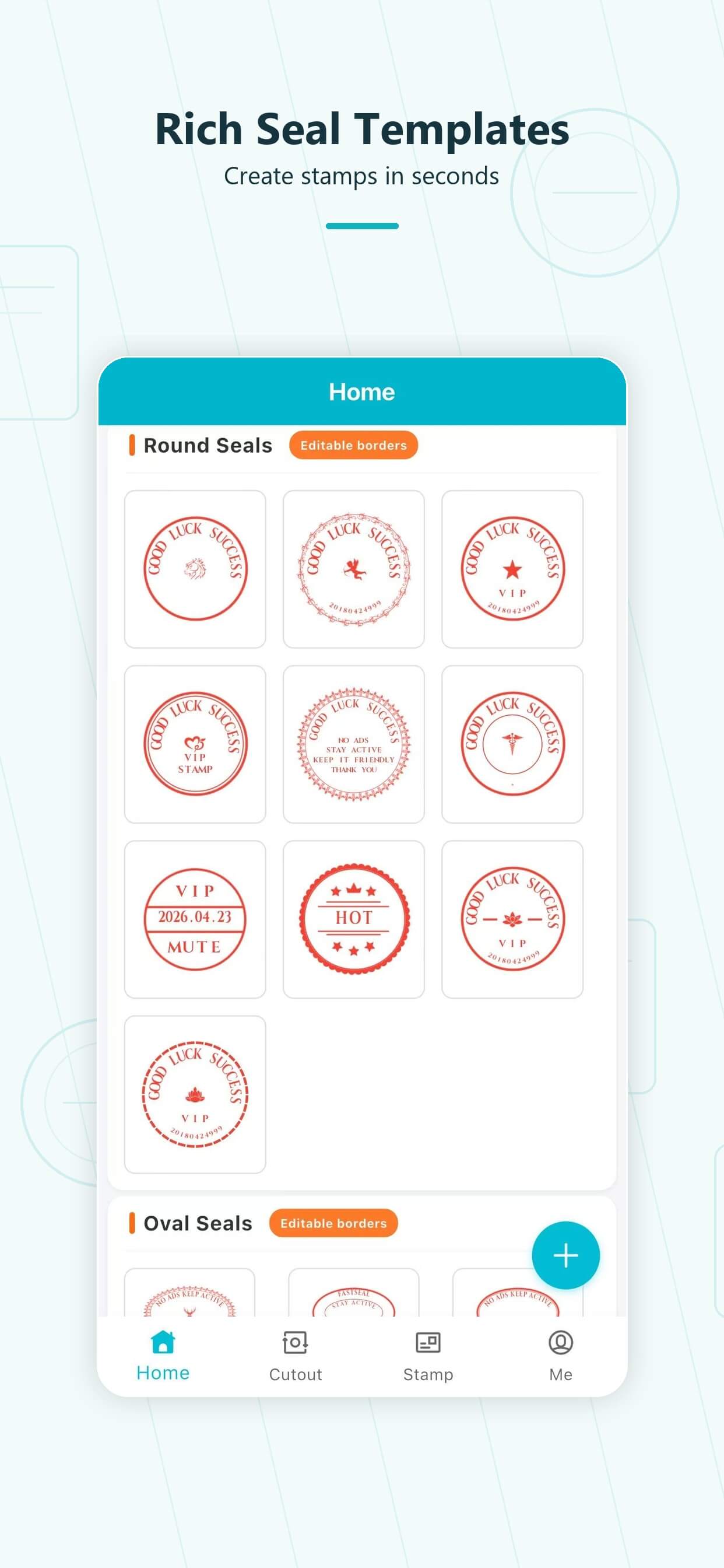 SuShe Seal app screenshot